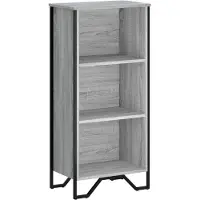 vidaXL Bibliothèque sonoma gris 50x31x106 cm bois d'ingénierie