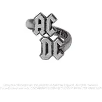 AC/DC Bague de - Ring - pour Unisexe - couleur argent - Taille L-XL
