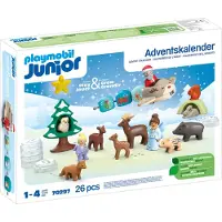 Playmobil JUNIOR Calendrier de l'Avent Noël des Neiges 70297