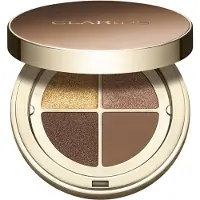 Clarins Ombre 4 Colour Eye Palette palette de fards à paupières pour un effet longue tenue teinte 04 - Brown Sugar Gradation 4.2 g