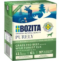 Purely Pâtée Pour Chiots à Base De Viande Pure De Dinde Et De Poulet 370g