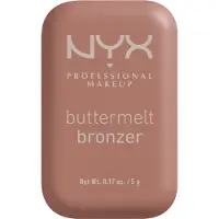 Nyx Buttermelt Powder Bronzer 12H Wear Fade & Transfer Resistant (Various Shades) - Deserve Butta