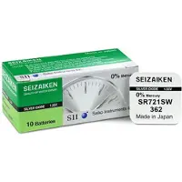 Seizaiken 362 / SR721SW - 10 Knopfzellen