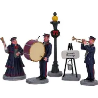 Lemax Village de Nol Ensemble de 5 groupes de Nol-62323