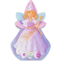 Djeco La Fée et La Licorne Puzzle 36 pièces