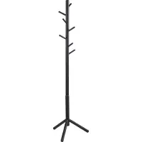 Molecule Portemanteau Hanover - bois laqué noir