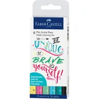 Faber-Castell Pitt ArtistPen Handlettering (6x)