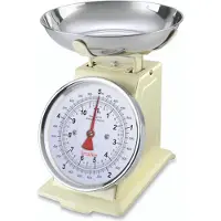 Terraillon Balance de Cuisine Terraillon TRAD 500 Beige - Capacité 5 kg