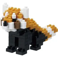 Kawada Nanoblock NBC-194 - Panda Roux - 130 pièces