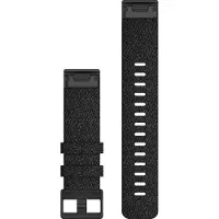 Garmin bracelet de remplacement QuickFit 22mm nylon noir/gris ardoise