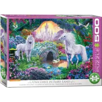 Eurographics Puzzle Licorne Pays des Fées, Fantasy, 500 pièces, 68 x 48 cm, 6500-5363