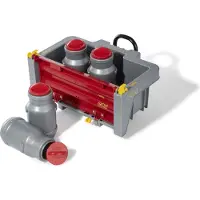 Rolly Toys Remorque pour tracteur , modèle "Box", avec benne basculante