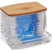 Relaxdays Distributeur coton-tiges