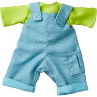 Haba 305979 - Set de vêtements loisirs : 1 t-shirt, 1 salopette