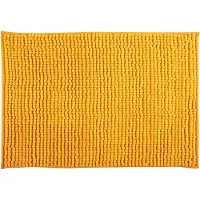 MSV Tapis de bain Microfibre CHENILLE 40x60cm Safran