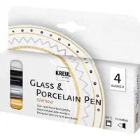 Kreul Stylo verre et porcelaine (4 x)
