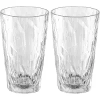 Koziol Verre à Eau Koziol Superglas Club No 06 300 ml Transparant (Lot de 2)