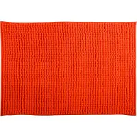 MSV Tapis de bain Microfibre CHENILLE 60x90cm Orange