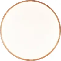Brilliant Plafonnier Alson Ø 49,5cm blanc avec bois