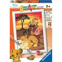 Ravensburger CreArt Peinture sur Numéro - Disney Le Roi Lion