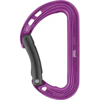 Petzl - Mousqueton - Spirit Courbe Violet