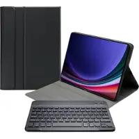Mobilize Pochette Bluetooth amovible (Samsung Galaxy Tab S9), Clavier pour tablette, Noir
