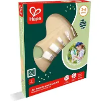 Hape Kit de palettes de peinture et de pinceaux