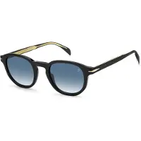 David Beckham Lunettes de soleil - - DB 1007/S 807/08 - Noir - Monture plastique - Verres dégradés UV400