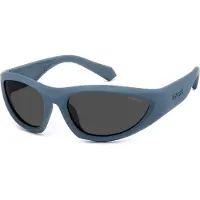 Polaroid PLD 2165/S MATTE BLUE/ GREY POLARIZED 59/18/130 Lunettes de soleil unies