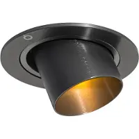 QAZQA Spot encastré moderne métal canon GU10 Ø35 mm orientable - Installa