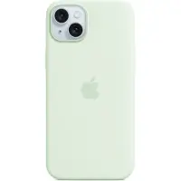 Apple Coque en silicone MagSafe pour iPhone 15 Plus - Soft Mint