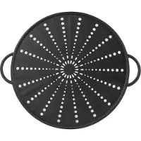 EMSA 514561 Spritzschutz Silikon, 31 cm, schwarz