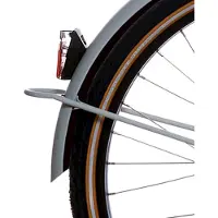 Cortina Bearing Co. Cortina Fender derrière 24 u4 lisse gris mat