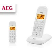 AEG Téléphone DECT D81, blanc