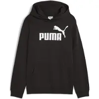 Puma Ess Nº 1 Logo Hoodie Noir 15-16 Years Fille