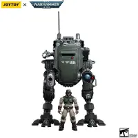 Joy toy Warhammer 40k Action 1/18 Astra Militarum Cadian Armoured Sentinel Figure 12 Cm Argenté