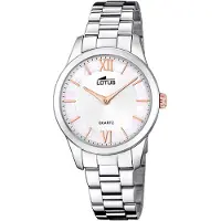 Lotus Montre à affichage analogique '- Watch Trendy - Quartz watch movement - Watch case width: 34 mm' gris