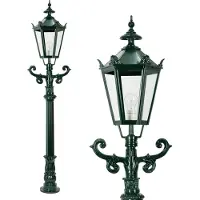 Ks Verlichting Lampe de jardin nostalgique De Beets vert