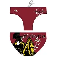 Turbo Gladiator Swimming Brief Rouge L Homme