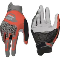 Leatt ADV Rally 5.5 Burn Rouge Gris Gants Taille L