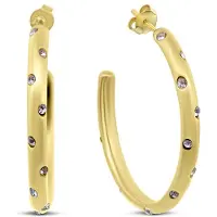 CO88 Collection Boucles d'oreilles en argent élégantes de la collection CO88 8CE-70591