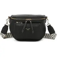 Gallantry Sac à dos pour femmes - Sac principal tendance pour un usage quotidien - Sac à bandoulière en noir - Pochette pratique pour téléphone portable