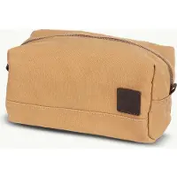 Scippis ADELAINE VANITY BAG Canvas coffee Sac à cosmétiques Trousse de toilette