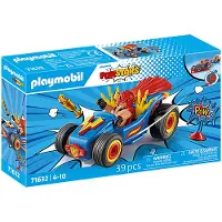 Playmobil 71632 Lutteur et kart. Funstars. 39 pièces. À partir de 4 ans.