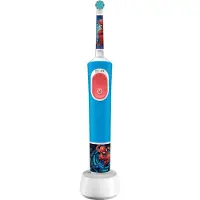 Oral-B Brosse à dents électrique pour enfants - - Spiderman - Modèle D103 Vitality PRO Enfants - Bleu