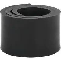 vidaXL Bande en caoutchouc pour chasse-neige noir 80x10x1 cm