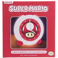 Paladone Super Mario - Réveil Et Lampe Champignon