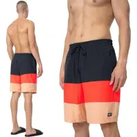 4F Hommes, Short, Short de bain pour homme M024 Bleu marine SS23UBDSM024 31S (XL), Bleu, Rouge, (XL)