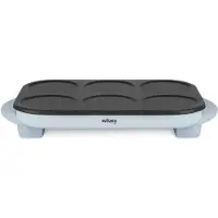 H.Koenig 1500 W Crêpier - Parfait pour Crêpes et Gaufres Gourmet