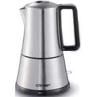 Cloer 5918 Cafetière espresso acier inoxydable/noir